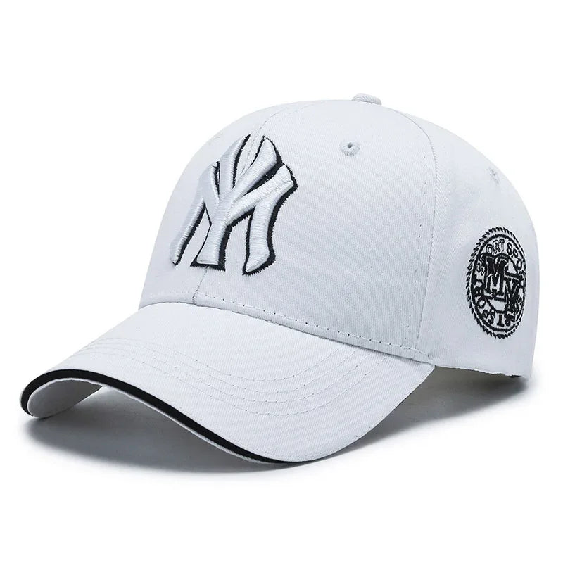 Berretto Da Baseball Unisex Ricamo Lettera Cappello Hip Hop Regolabile Esterno Protezione Solare Primavera Autunno