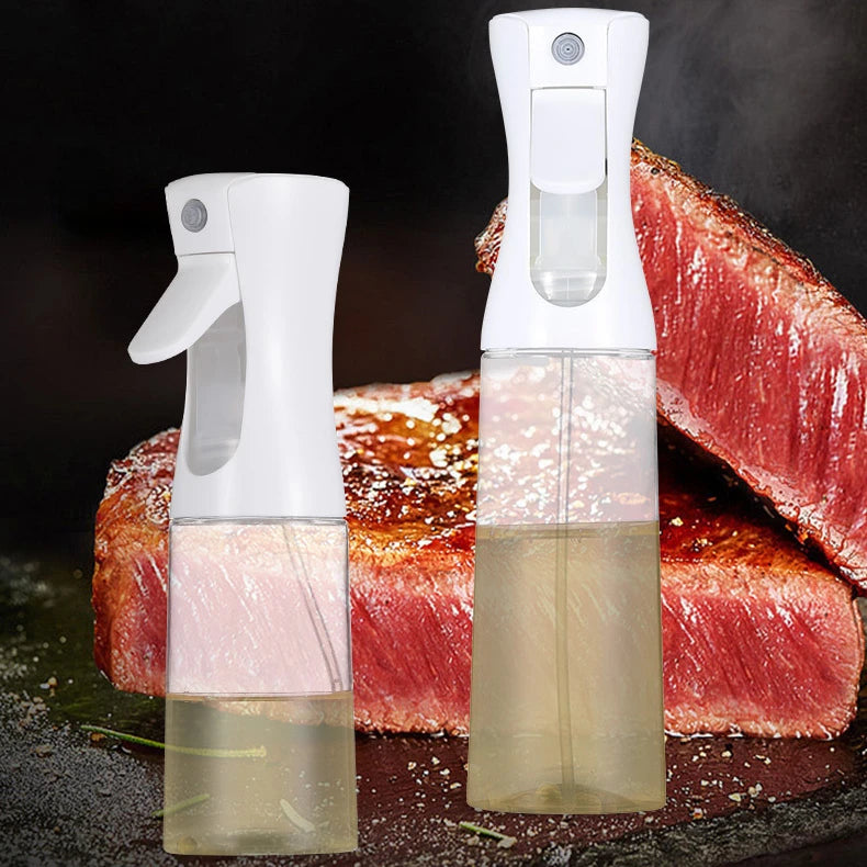 Bottiglia Spray Olio Da Cucina Riutilizzabile Ecologica In PET 200 Ml 300 Ml 500 Ml Spruzzatore Olio Di Oliva