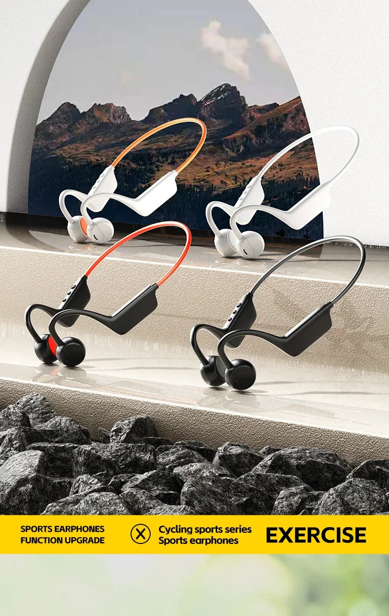Cuffie A Conduzione Ossea Wireless Lenovo Real X7 X8 IPX8 Bluetooth 5.3 Nuoto Impermeabili Esercizio Fitness 2026