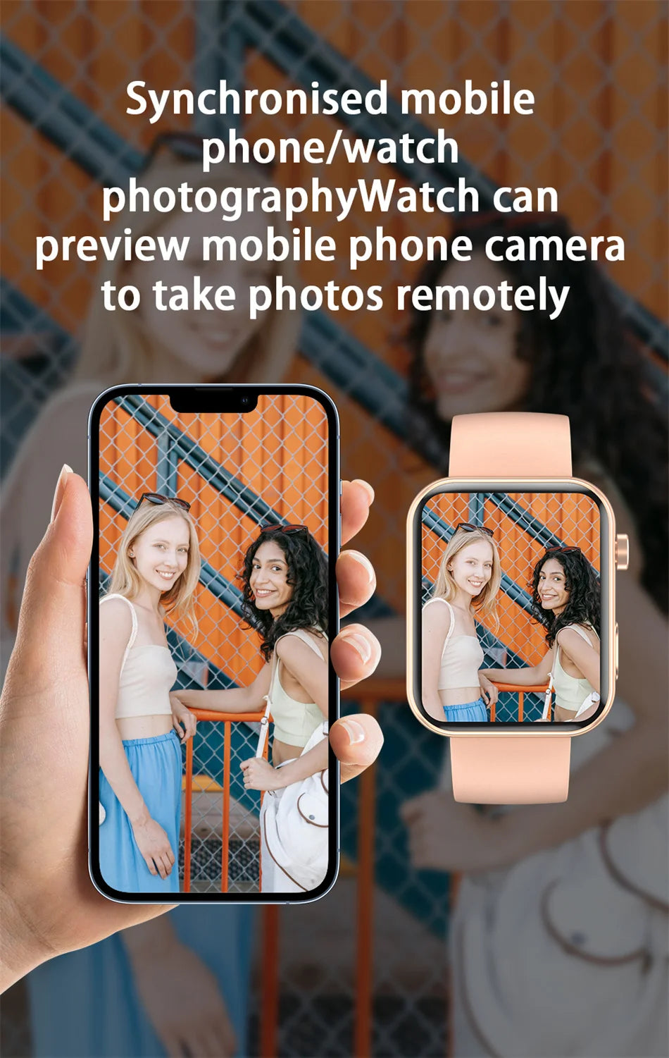 Smartwatch Con Fotocamera Registrazione Video Sincronizzazione Telefono Memoria Ampia Bluetooth Chiamate Musica 2025