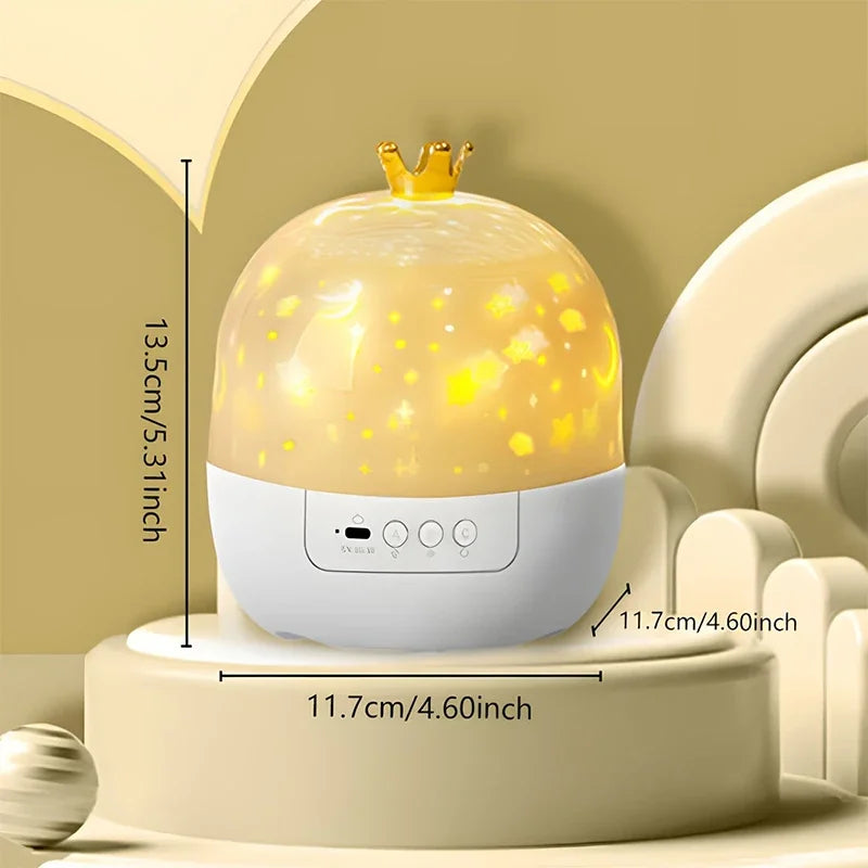 Proiettore Notturno A LED A Stelle Con Proiezione Oceanica E 15 Pellicole Regalo Di Natale Per Bambini