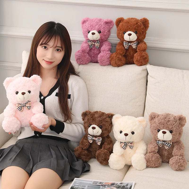 Orsacchiotto Peluche 25 Cm Imbottito Morbido Cartone Animato Regalo Per Bambine E Ragazzi Sorprendente