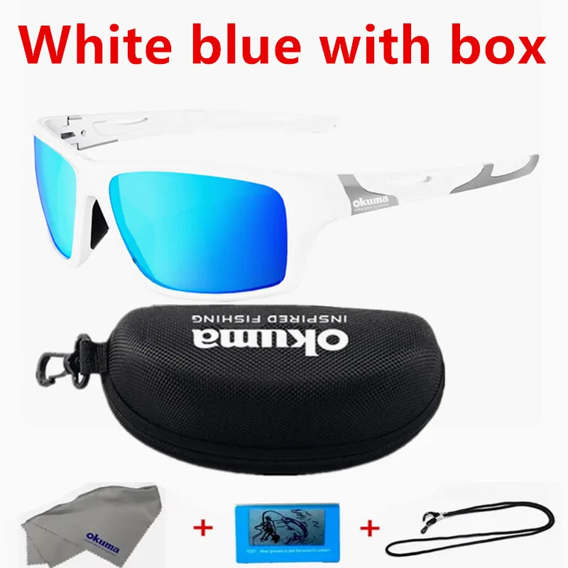 Occhiali Da Sole Polarizzati Da Pesca Okuma UV400 Per Ciclismo E Attività All Aperto Protezione Solare Antiriflesso