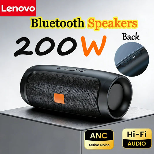 Lenovo Altoparlanti Bluetooth Subwoofer Impermeabili Musica
