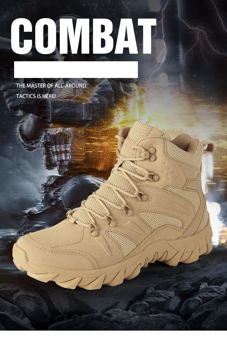 Stivali Da Allenamento Da Combattimento Uomo Scarpe Da Trekking Per Pesca E Caccia Sneakers Da Uomo