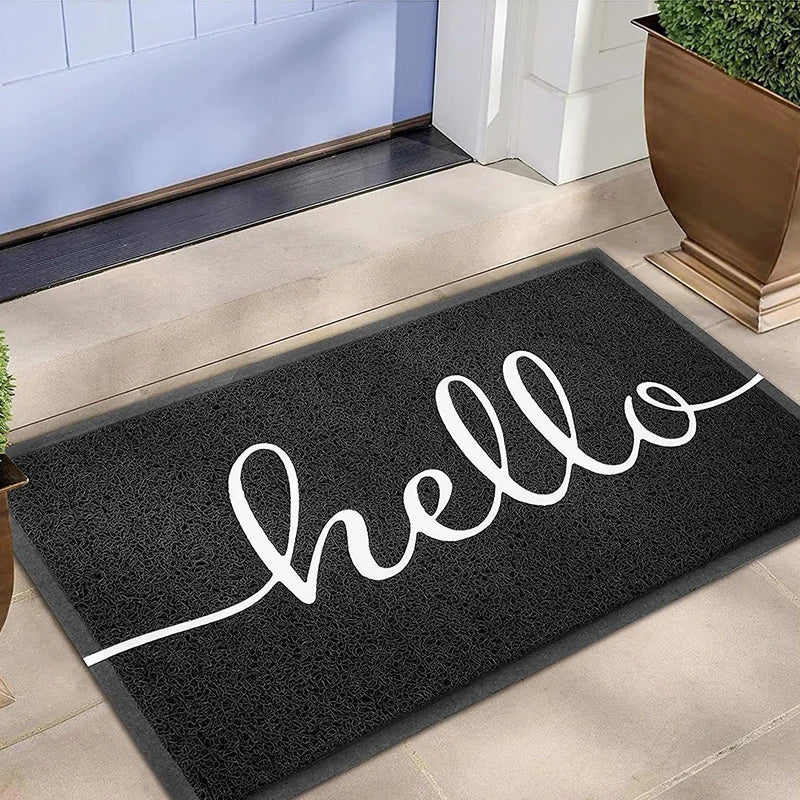 Tappetini Ingresso Antiscivolo Resilienti Assorbimento Del Fango Facili Da Pulire Adatti Per Garage E Ingressi