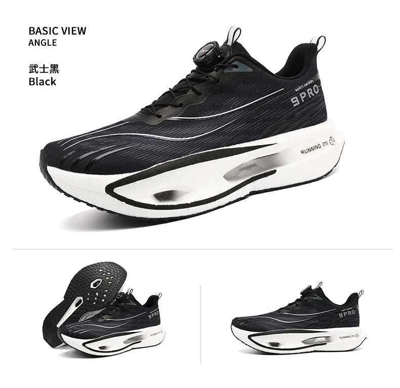 Scarpe Da Corsa Uomo E Donna Leggere Traspiranti Con Piastra In Carbonio Per Maratona Scarpe Da Ginnastica Sportive