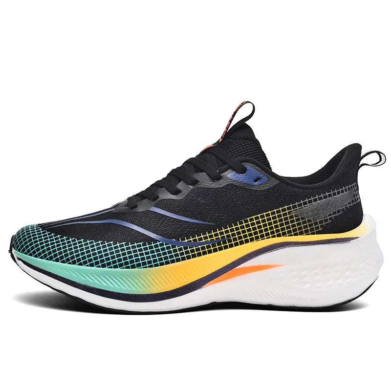 Scarpe da Corsa Sound Friction Rabbit 7PR con Piastra in Carbonio Traspiranti Leggere Sneakers Casual Unisex