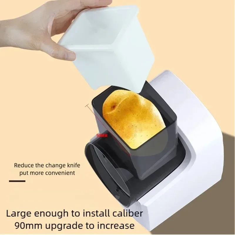 Affettatrice Di Verdure Multifunzione Per Cucina Domestica Elettrica Con Trituratore Automatico