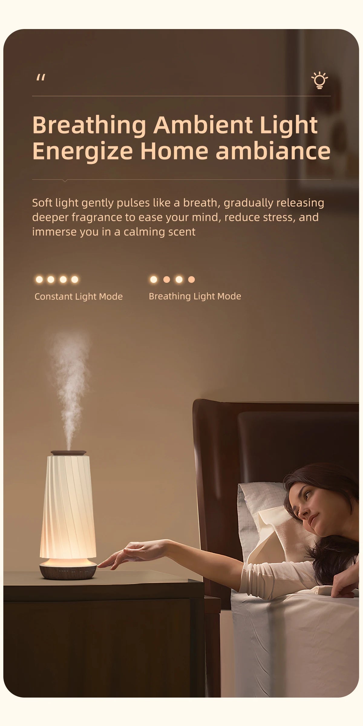 Diffusore Di Profumo Bluetooth Intelligente Con Aromi Per Ambienti Luce Notturna Automatico Per Ufficio E Casa
