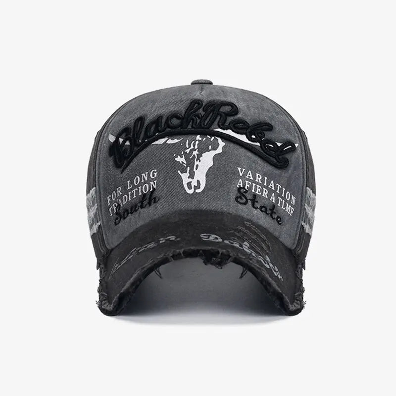 Berretto Da Baseball In Cotone Con Rete Snapback Protezione Solare Unisex Hip Hop Casual Outdoor