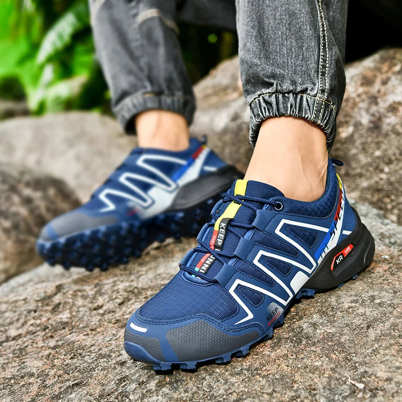 Scarpe Da Trekking Da Uomo Impermeabili E Traspiranti Per Esterni Con Lacci Per Arrampicata E Escursionismo Taglia 47