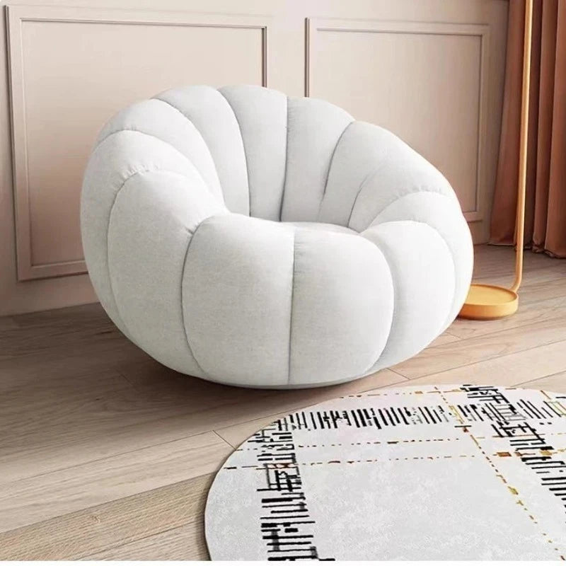 Divano Pigro A Forma Di Zucca Per Soggiorno E Letto Lusso Morbido Design Moderno Nordico Decorazioni Per Casa
