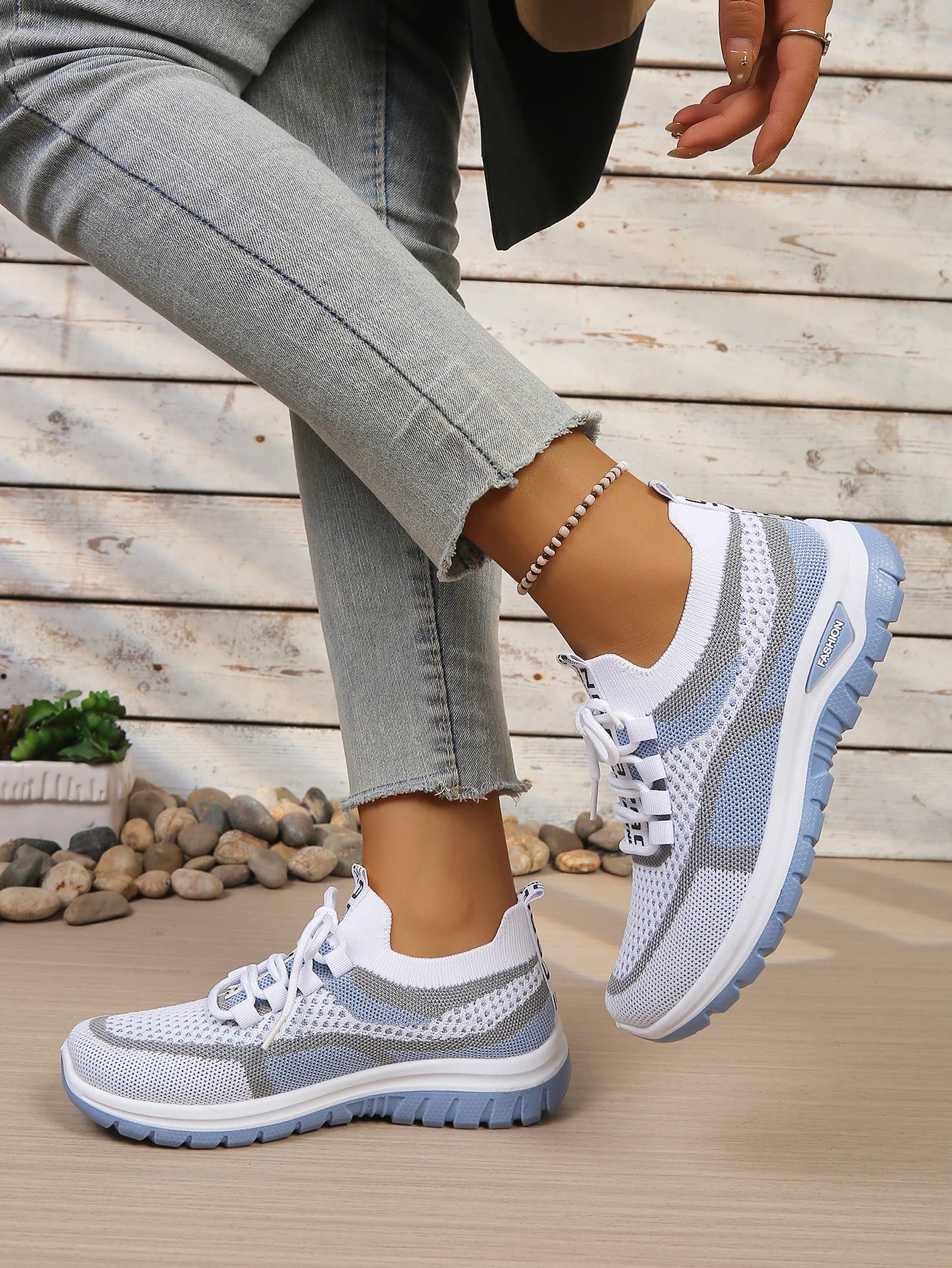 Scarpe Da Donna Estate 2026 Sneaker Casual Nuovo Stile Bicolore Scarpe Da Lavoro Versatili E Alla Moda