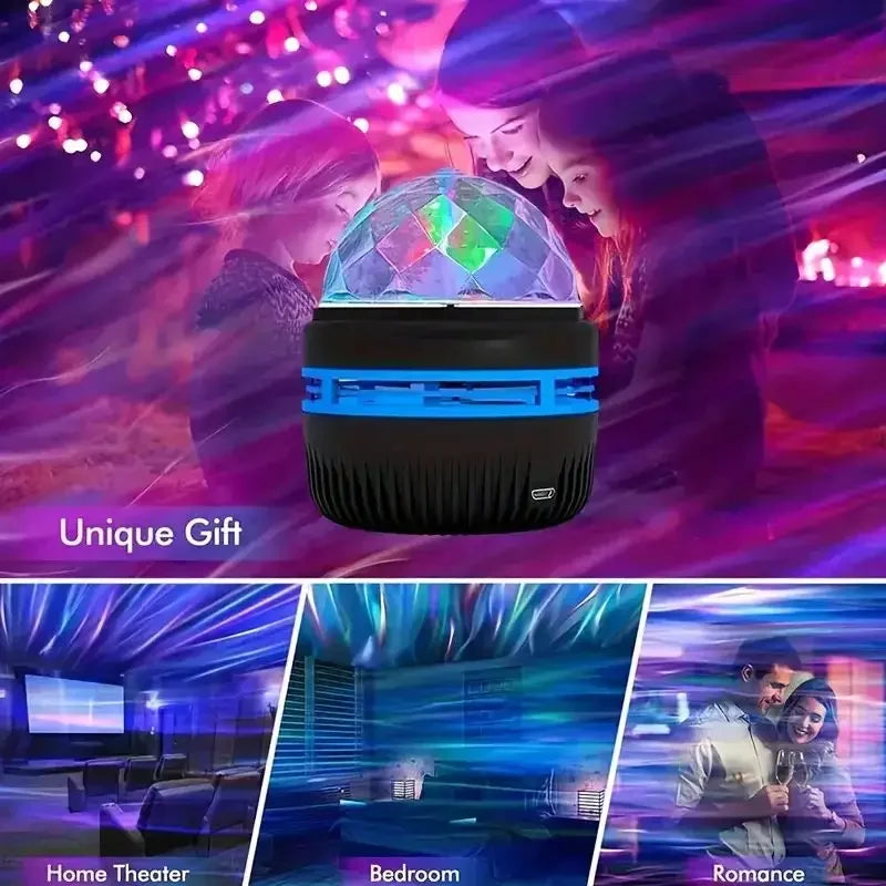 Proiettore LED Star Galaxy Cielo Stellato Luci Notturne 5V USB Per Camera Da Letto Decorazione Della Casa