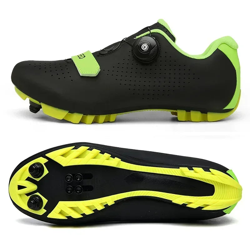 Scarpe Da Mountain Bike Da Uomo Con Attacchi Per MTB Impermeabili Traspiranti Comfort Massaggio E Aumento Di Altezza
