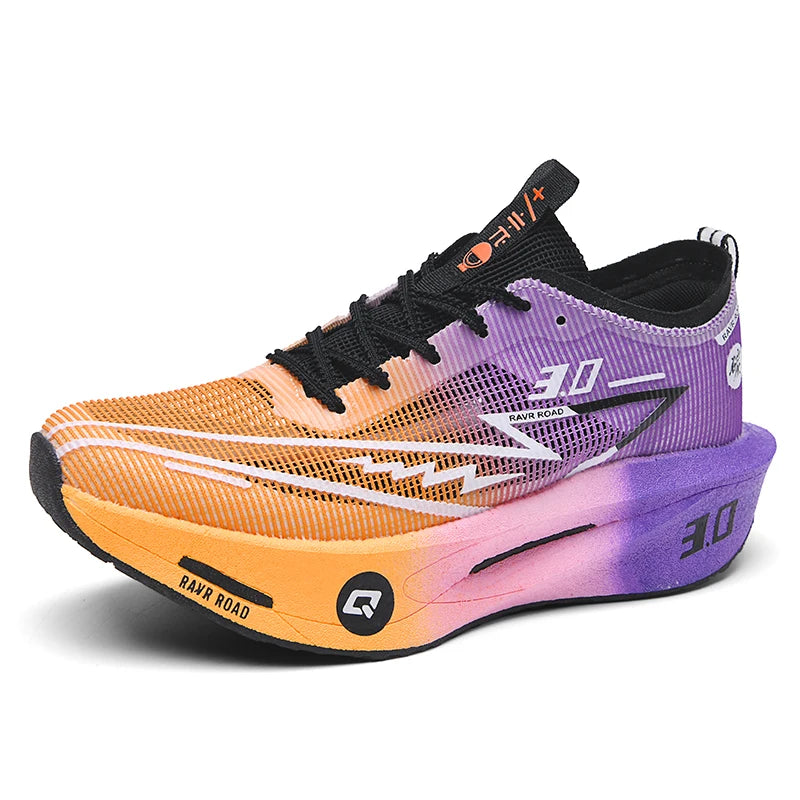 Scarpe Da Corsa Uomo Piastra In Carbonio 3.0 Maratona Rimbalzo Stabile Resistenti All Usura Scarpe Ginnastica Allenamento