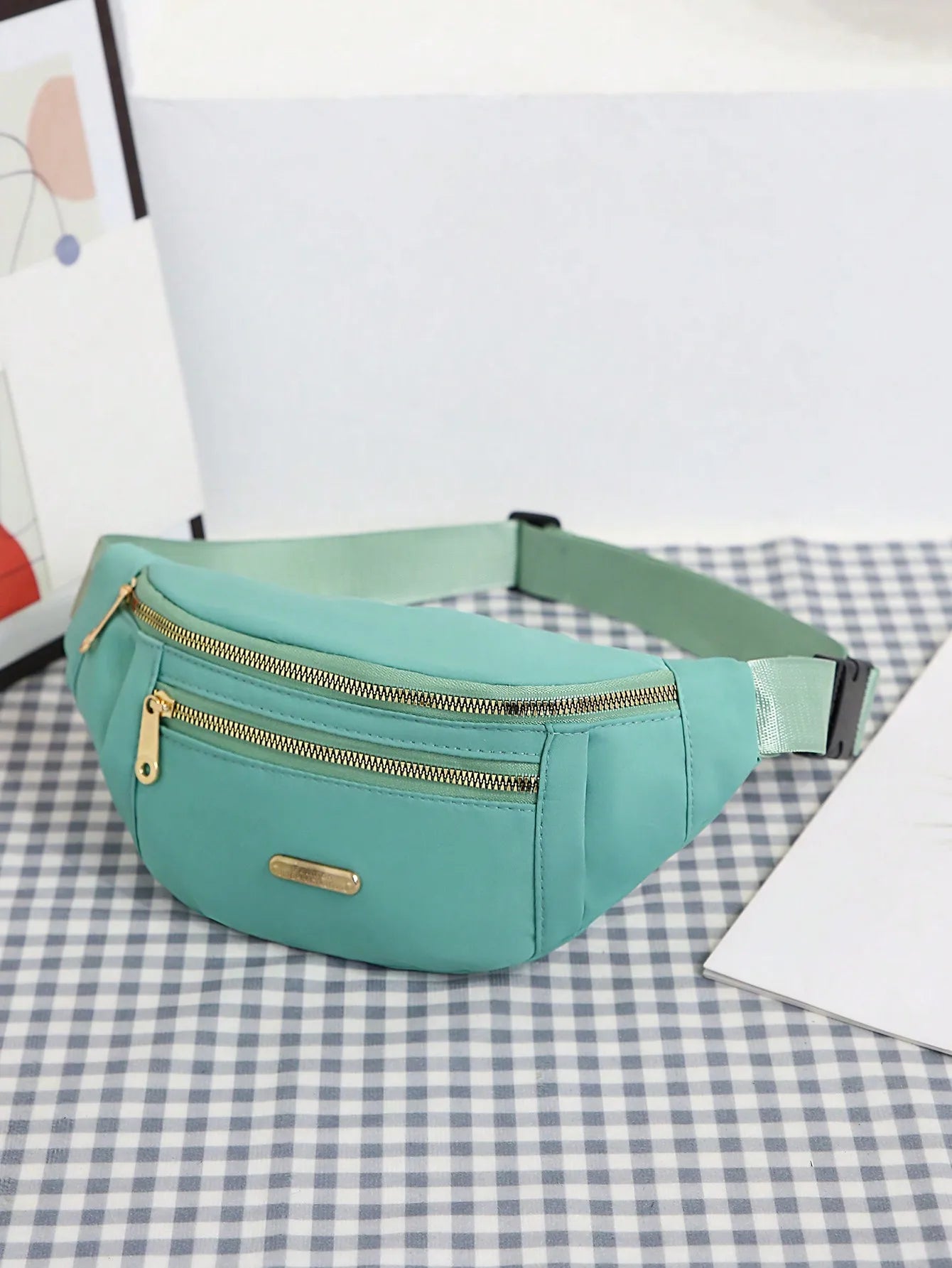 Marsupio Sportivo Da Donna Multistrato In Nylon Per Attività All Aperto Borsa A Tracolla Da Petto Per Telefono