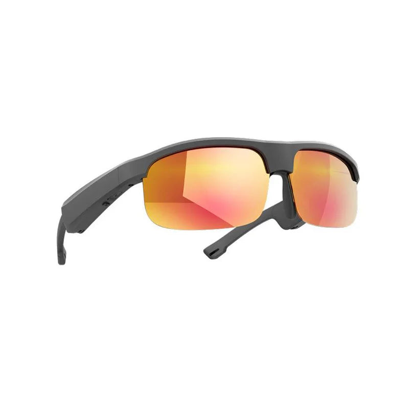 Occhiali Da Sole Intelligenti Con Auricolari Bluetooth M6Pro Nero Conduzione Ossea Per Ciclismo Guida Lungo Raggio