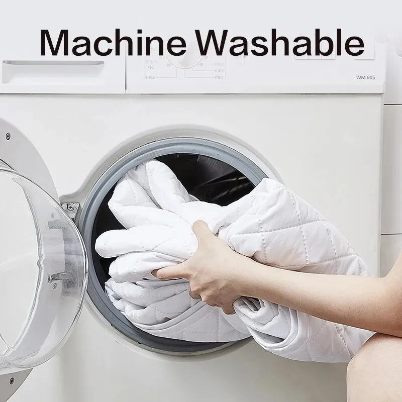 Coprimaterasso Lavabile Con Elastico Traspirante Sottile E Facile Da Pulire Per Letto Matrimoniale E Singolo