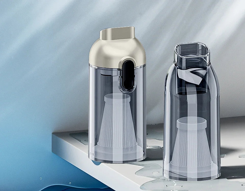 SZUK Aspirapolvere Senza Fili per Auto 985000PA Potente Portatile 0,5L CE Certificato