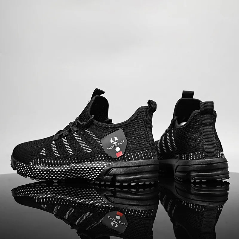 Sneakers Da Uomo Alla Moda In Mesh Traspirante Scarpe Casual Da Corsa Antiscivolo Per Esterno Di Alta Qualità