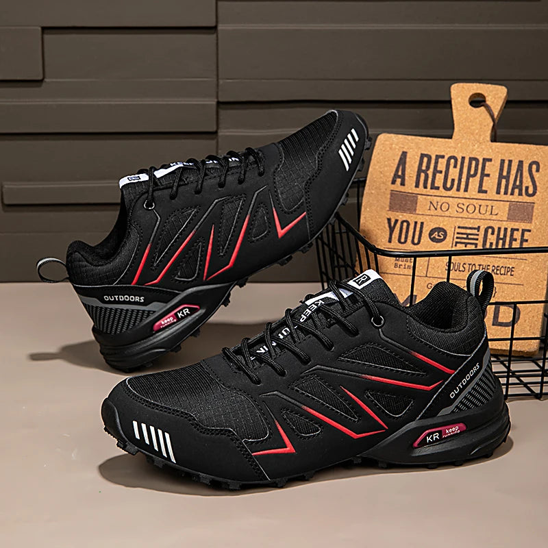 Scarpe Da Trekking Uomo Traspiranti In Rete Antiscivolo Per Terreni Misti All Aperto Resistente All Usura Esterni
