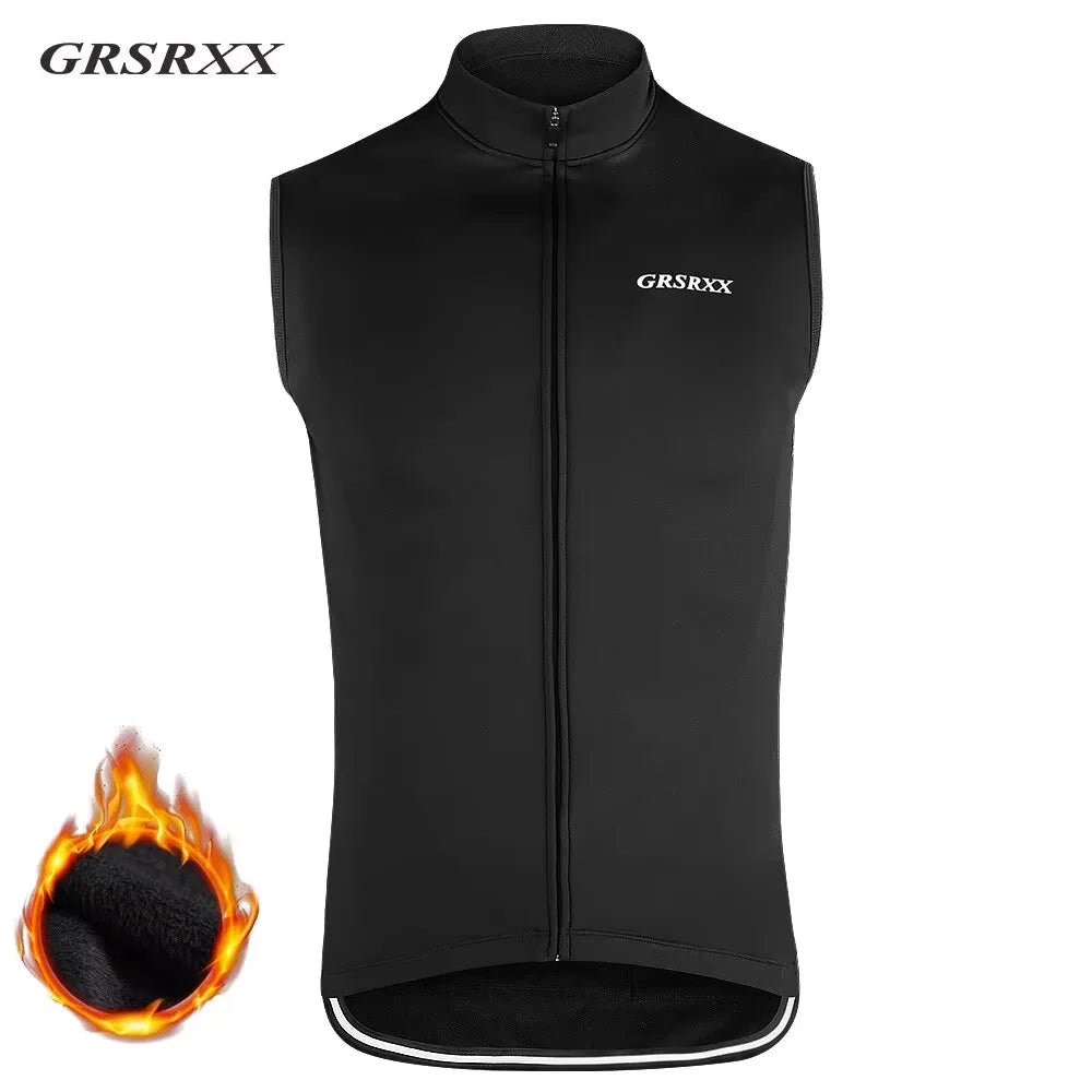 Giacca Ciclismo Invernale Termica Unisex Tasche Riflettente Protezione Dal Vento Traspirante MTB