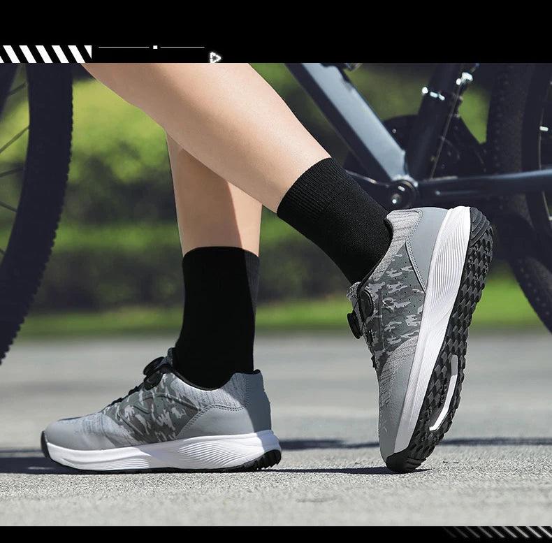 Scarpe MTB Da Uomo E Donna Ciclismo Traspiranti Antiscivolo Impermeabili Per Tempo Libero Escursionismo