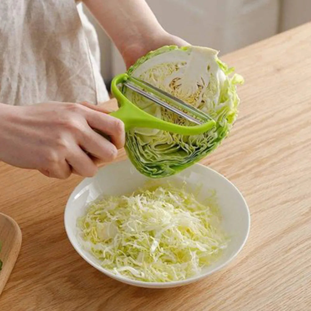 Set Multifunzione Affettatrice Per Cavolo Taglierina Verdure Grattugia Insalata Patate Utensili Cucina