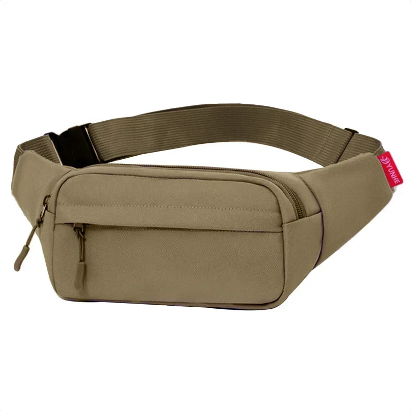 Marsupio Sportivo Unisex Da Uomo E Donna Borsa A Tracolla In Tela Oxford Porta Telefono Petto Casual