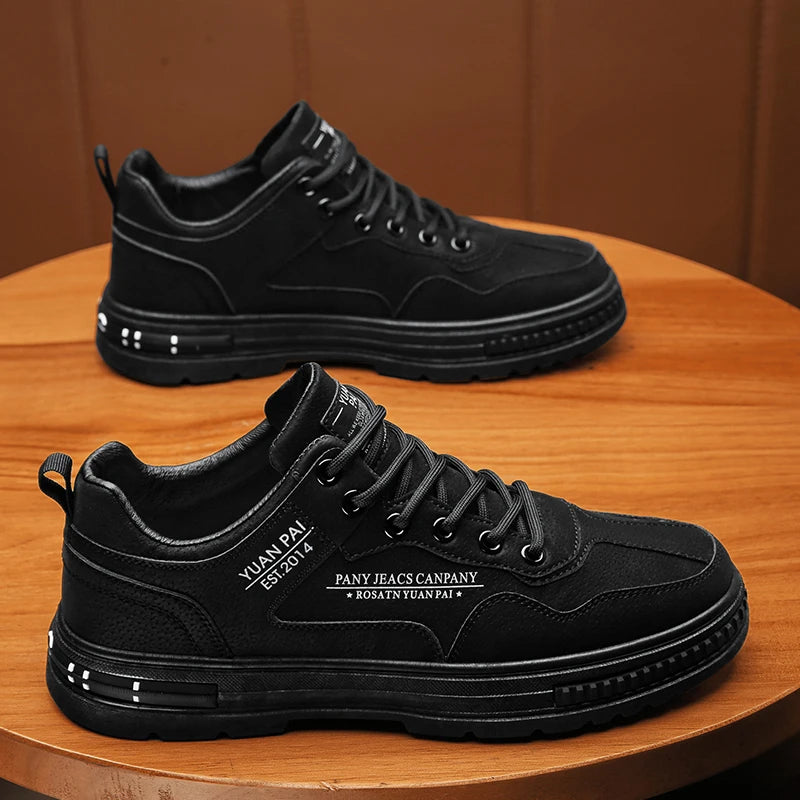 Scarpe Da Uomo Moderne 2025 Scarpe Sportive Casual Comode E Versatili In Pelle Artificiale Con Suola PVC