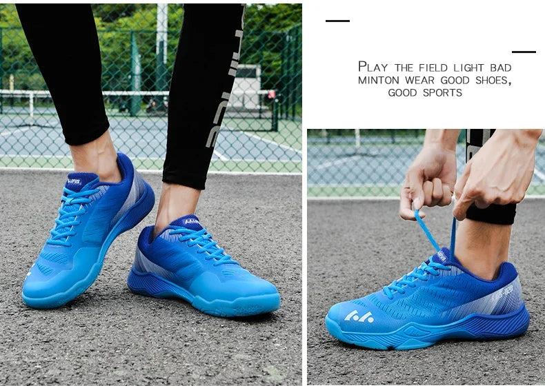 Scarpe Da Badminton Uomo Resistenti Traspiranti Esterno Interni Grandi Dimensioni Pallavolo Professionali Originali Ragazzi