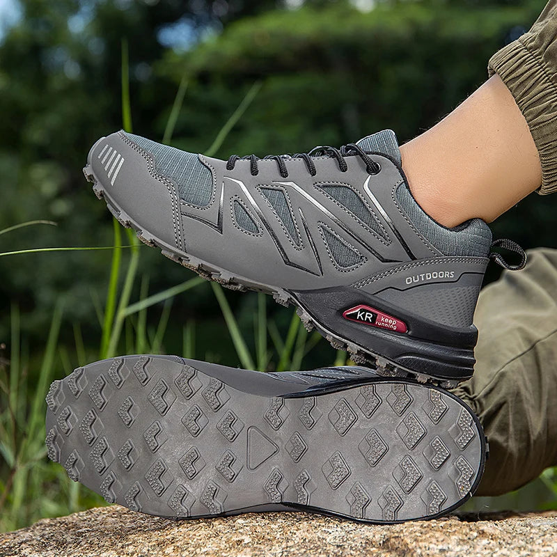 Scarpe Da Trekking Da Uomo Impermeabili Antiscivolo Per Tutti I Terreni Campeggio Allenamento Ciclismo