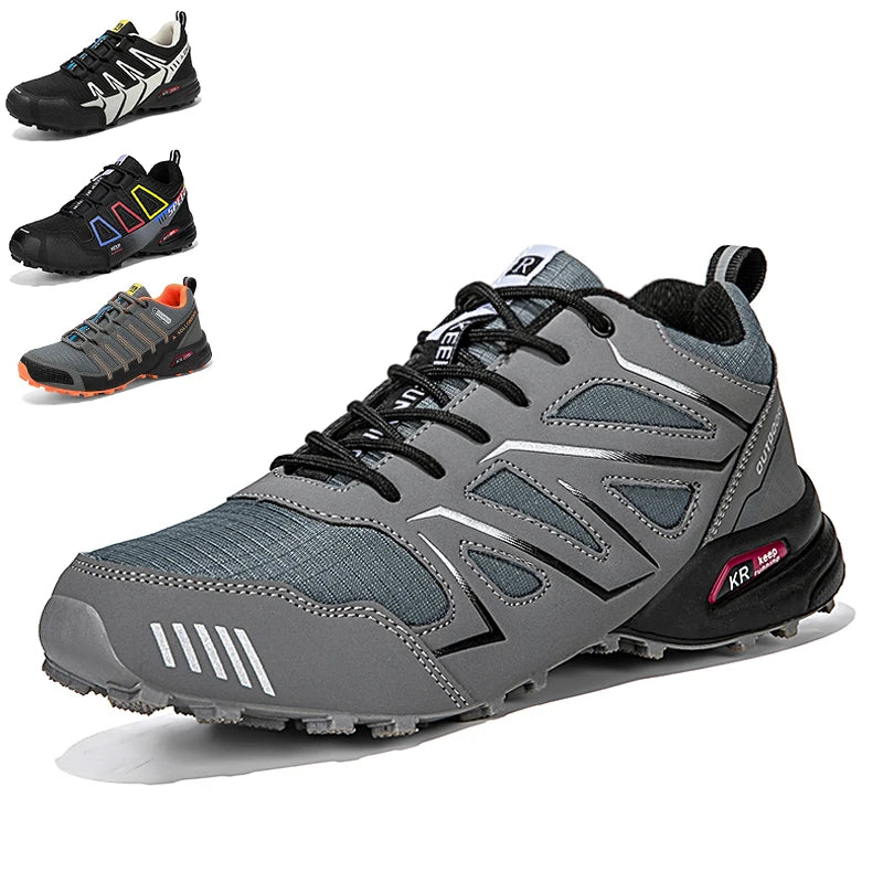 Scarpe Da Trekking Uomo Traspiranti In Rete Antiscivolo Per Terreni Misti All Aperto Resistente All Usura Esterni