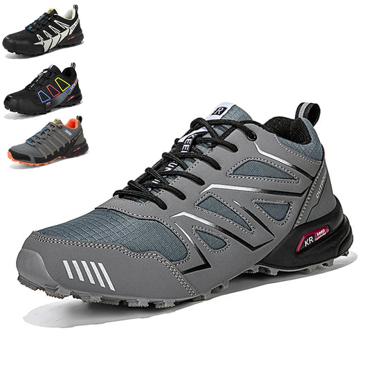 Scarpe Da Trekking Uomo Traspiranti In Rete Antiscivolo Per Terreni Misti All Aperto Resistente All Usura Esterni