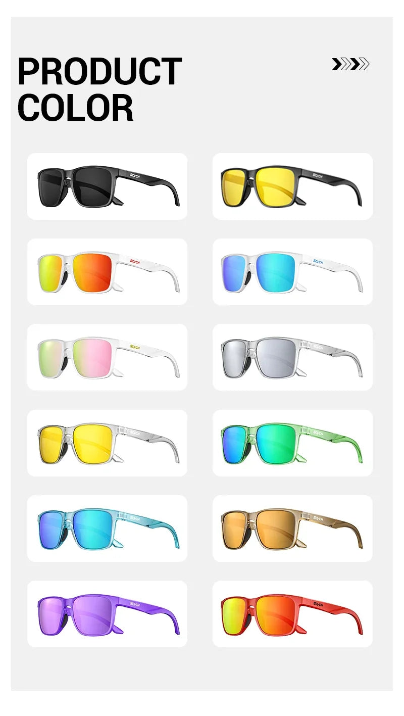 Occhiali Da Sole Polarizzati UV400 Per Uomo Donna Sport All'Aperto Ciclismo Guida Moda Golf Viaggi