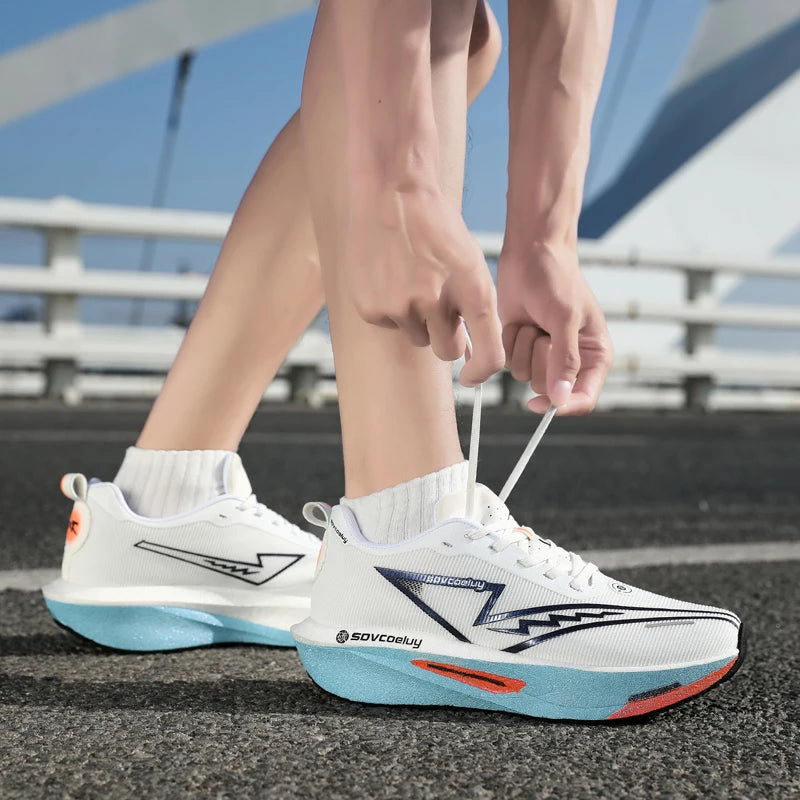 Scarpe Da Corsa 2026 Con Piastra In Carbonio Completa Per Maratona Unisex Leggere Ammortizzate Traspiranti Professionali