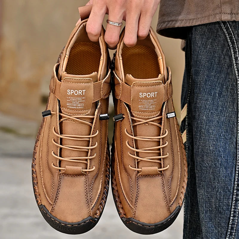 Scarpe Casual Da Uomo Fatte A Mano Basse Alla Moda Comode Per Tutte Le Stagioni Taglie Grandi Calzature Maschili
