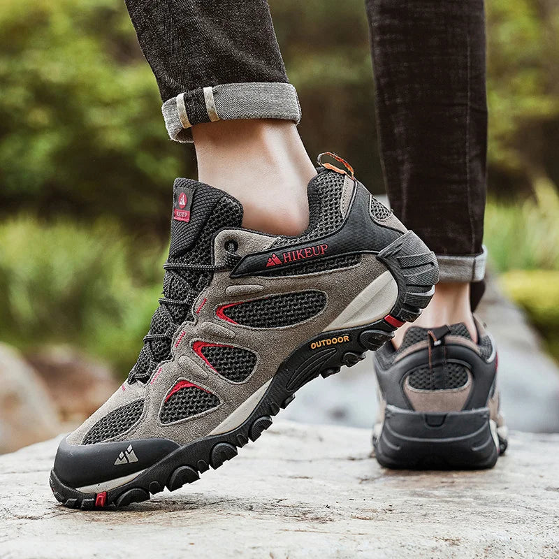 Scarpe Da Trekking Da Uomo Antiscivolo Traspiranti Resistenti All Usura Antispruzzo Scarpe Da Montagna