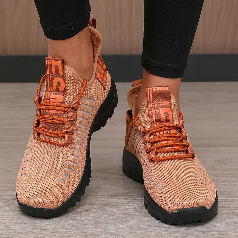 Scarpe Da Corsa In Mesh Traspiranti 2025 Per Donne Leggere Con Suola Imbottita Per Allenamento All Aperto E Palestra