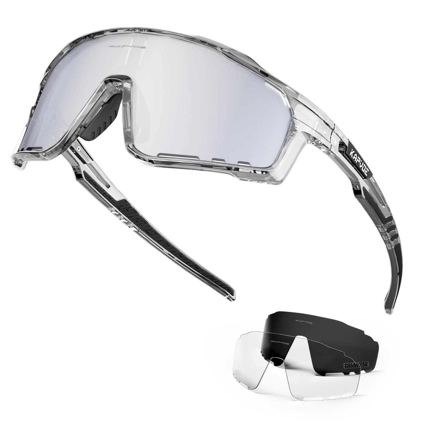 Occhiali Da Ciclismo Polarizzati Kapvoe Da Donna UV400 Occhiali Da Sole Per Bicicletta E Esterno Sport Escursionismo