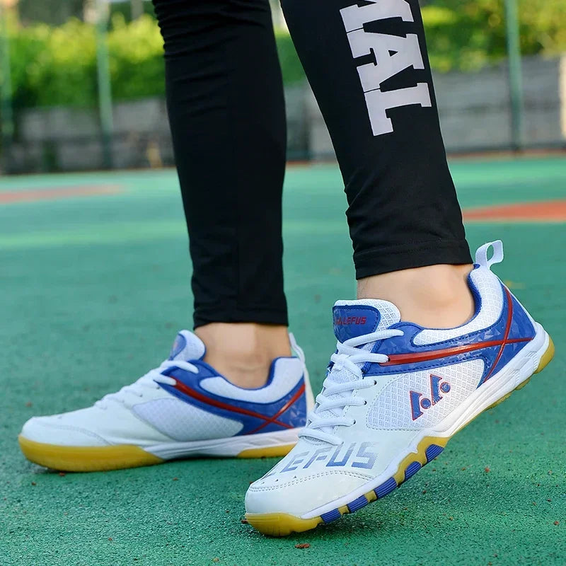 Scarpe Da Tennis Da Competizione Uomo Professionali Traspiranti Coppia Scarpe Da Ping Pong E Badminton