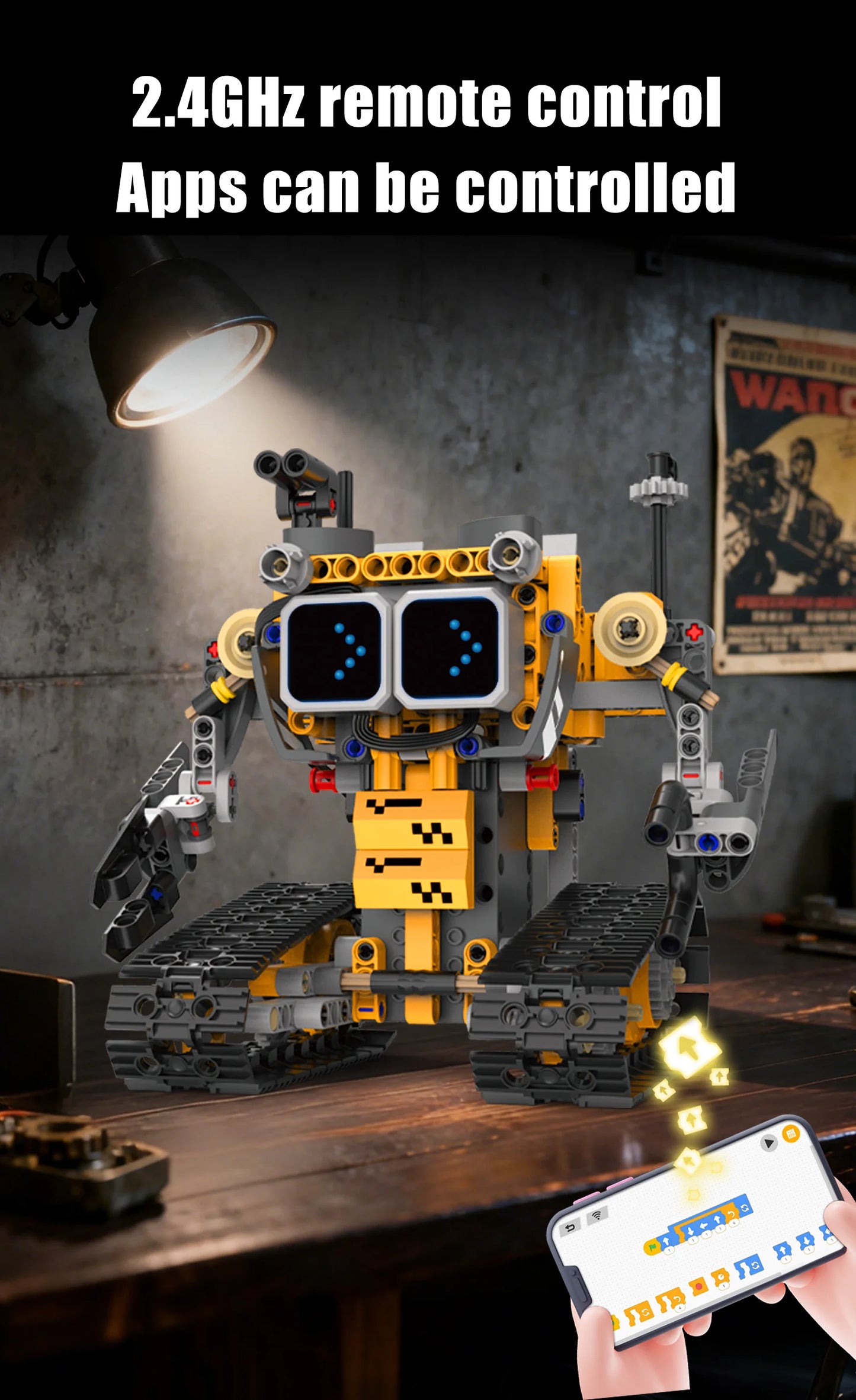 Robot Trasformabile 5 In 1 Con Display Digitale Telecomandato Per Bambini Regalo Ideale