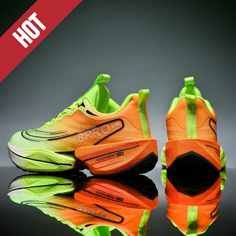 Scarpe da Corsa Sportive Unisex per Maratona Traspiranti Leggere Comode Sneakers Atletiche con Ammortizzazione ad Aria
