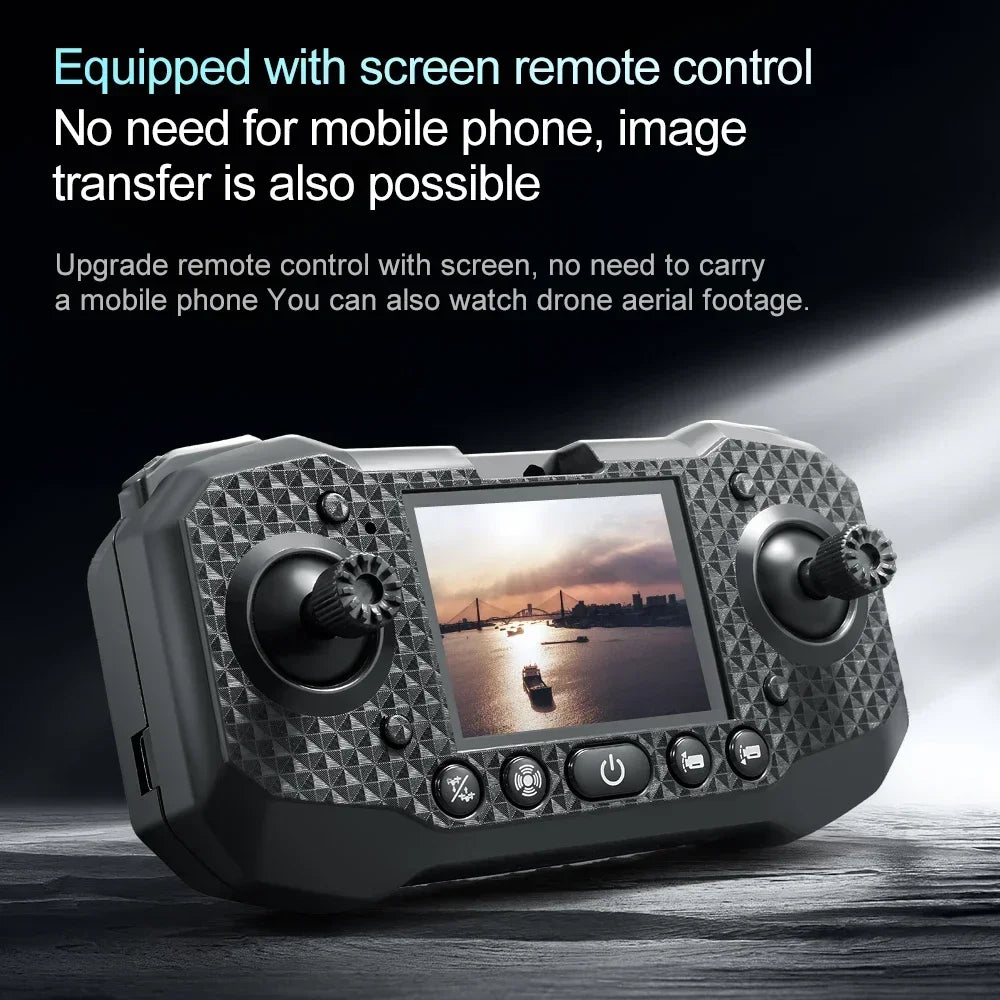 Drone Lenovo M6 8K Pro Con WiFi 5G FPV Fotocamera 4K HD Per Riprese Aeree Professionali Telecomando Con Schermo