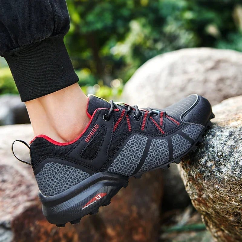 Scarpe Da Trekking Per Uomo Con Lacci Scarpe Da Montagna Per Escursionismo E Ciclismo Leggere E Resistenti