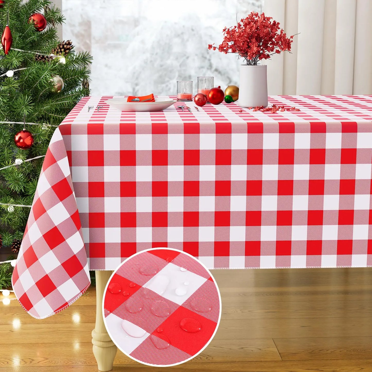 Tovaglia Da Tavolo Rettangolare In Flanella Impermeabile Per Esterno Elasticizzata 60x120 Grigio Per Picnic Campeggio