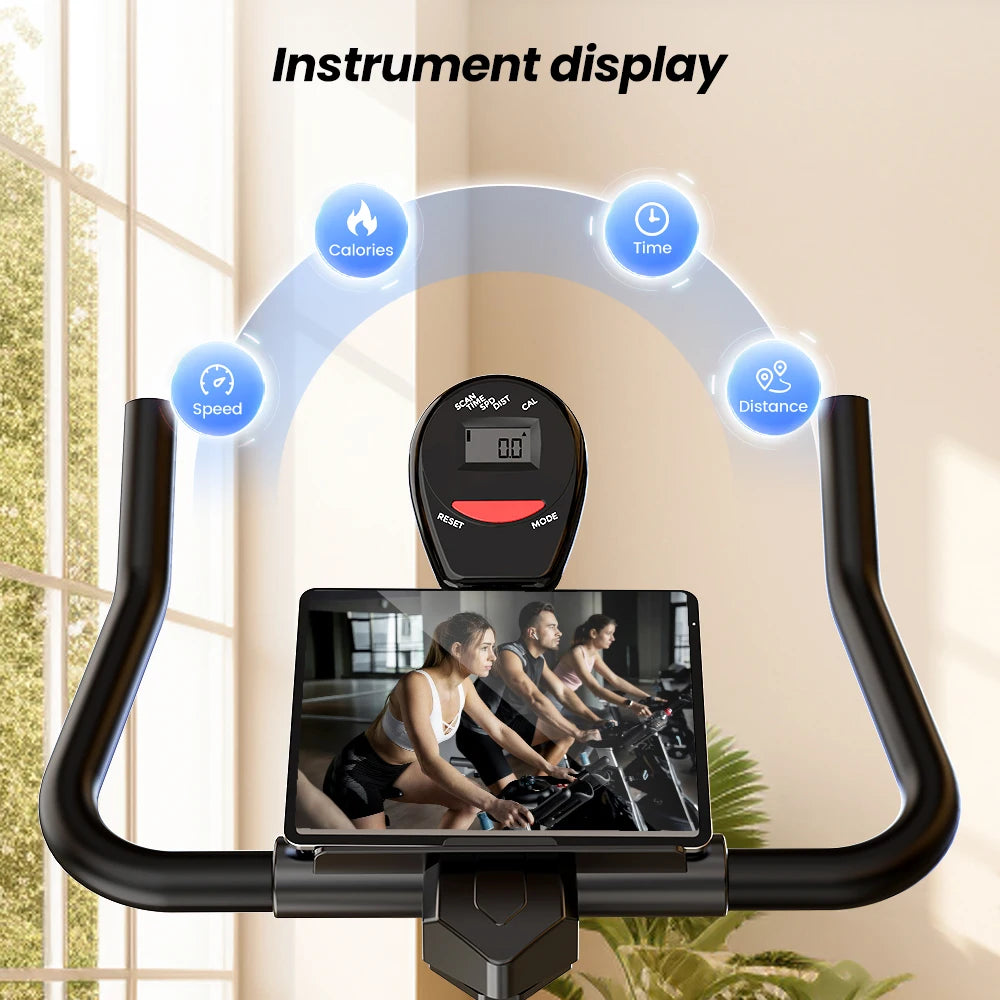 Cyclette Formill QK101 10 Kg Frizione QK116C 12 Kg Magnetico Trasmissione a Cinghia Display Cardio Domestico
