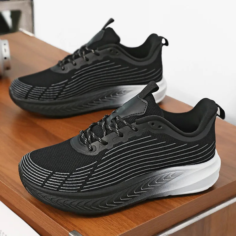 Scarpe Da Uomo Sportive In Mesh Traspiranti Scarpe Casual Moda Taglie Grandi Autunno Inverno Con Suola Piatta In Gomma